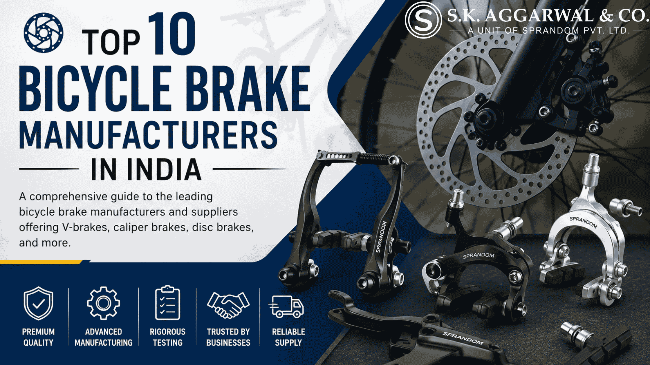 Top 10 Bicycle Brake Manufacturers in India